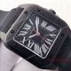 2017 Swiss Copy Cartier Santos 100 Black PVD Mens Watch 42mm (9)_th.jpg